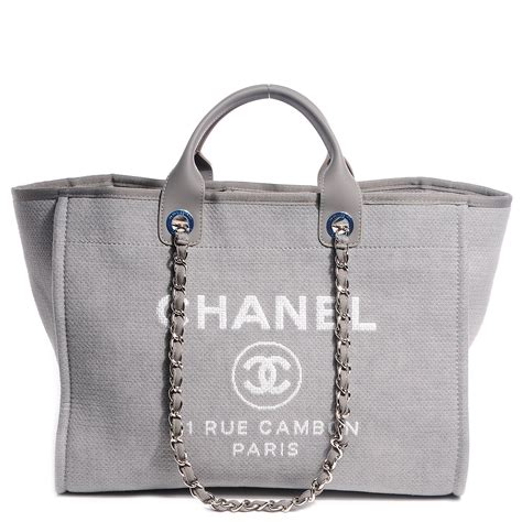 chanel logo canvas bag|authentic Chanel tote bag.